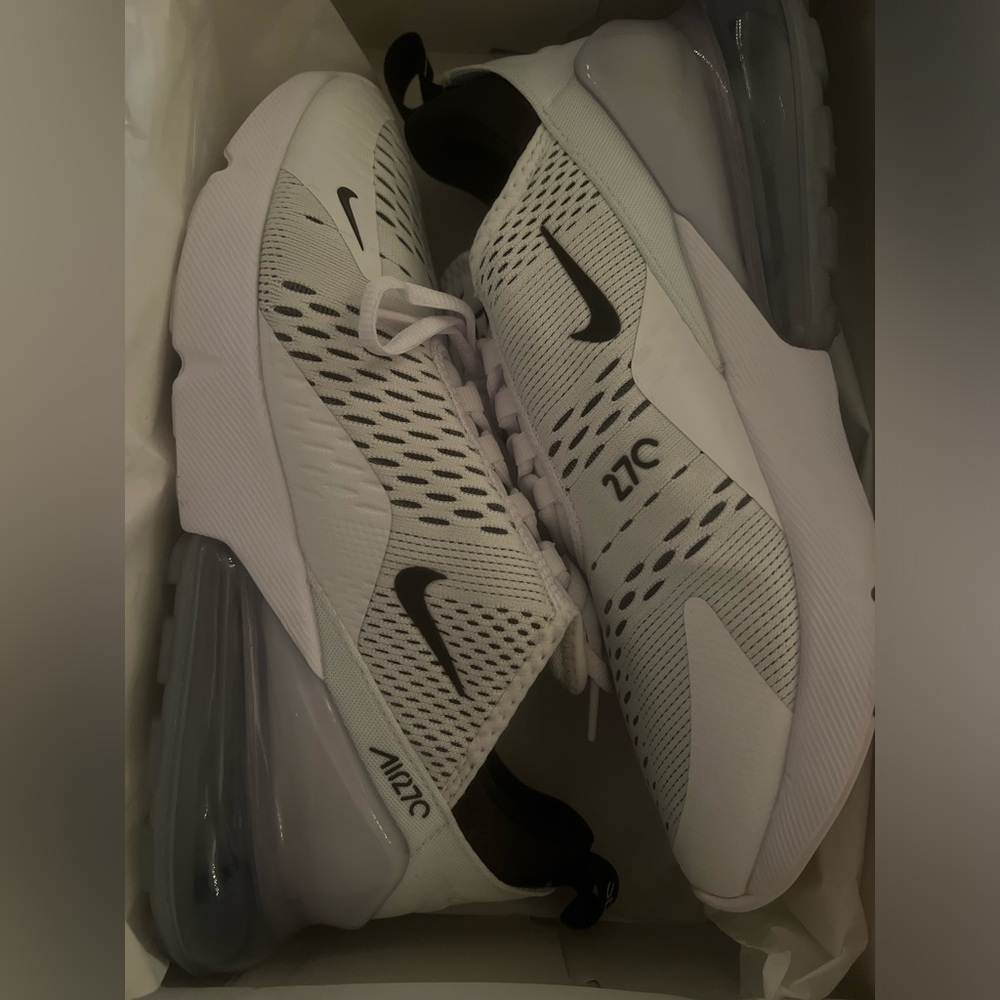Nike Air Max 270 White with Black Details